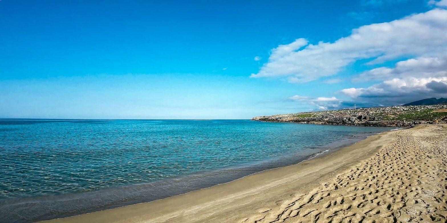 beach in crete, greece
