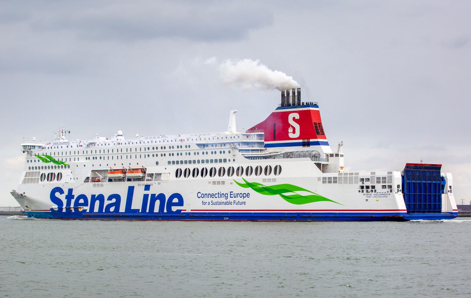 Stena Line ferry - Hoek van Holland, Rotterdam harbour